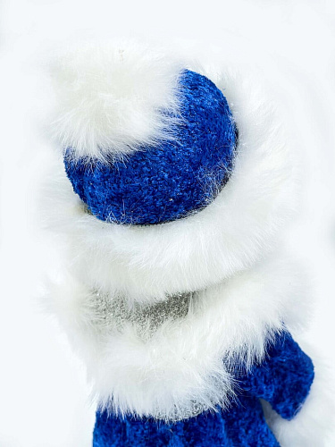 													Снегурочка музыкальная, танцующая 40 см синий, серебристый 19B803-16 фото 4