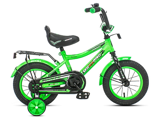 													Велосипед детский  MAXXPRO ONIX 12"  зелено-черный ONIX-N12-6  фото 2