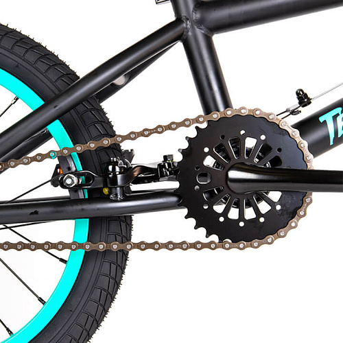 													Велосипед BMX  Tech Team KRIK 16" 16" зеленый 640016 2022 фото 3