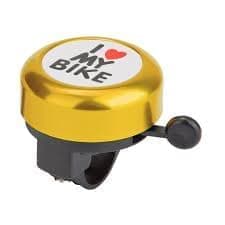 Звонок STELS 45AE-02 "I love my bike" чёрно-золотистый 210139 Звонок STELS 45AE-02 "I love my bike" чёрно-золотистый 210139