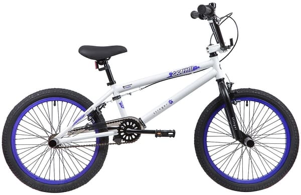 Велосипед BMX Stinger GRAFFITTI 20" 10"  ск. белый 20BMX.GRAFFIT.10WT9 2019