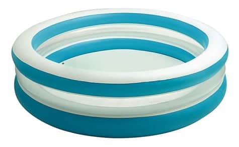 Бассейн детский надувной Intex Swim Center See-Through Round Бирюза 203х51 см, арт. 57489