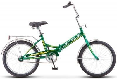 Велосипед городской складной  STELS PILOT 710 24" 16" зелено-желтый LU077080 