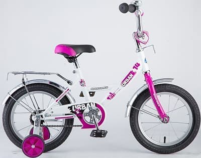 Велосипед детский Novatrack URBAN 14" XS 1 ск. белый 143URBAN.WT8 