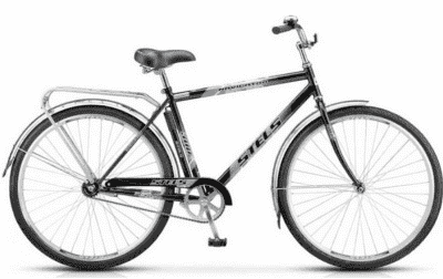 Велосипед городской STELS Десна Вояж Gent 28"/700c 20" 1 ск. черный LU070615 