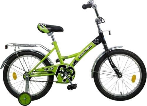 Велосипед детский Novatrack FR-10 18" 10,5"  ск. зеленый 183FR10.GN5 