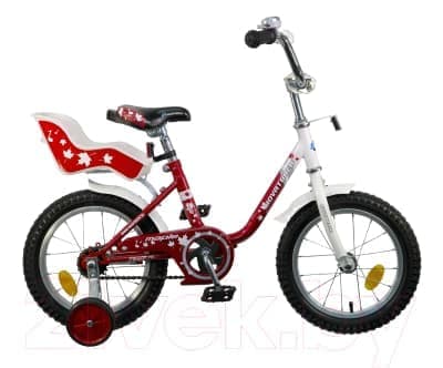Велосипед детский  Novatrack MAPLE 14" XS красный 144MAPLE.RD7 