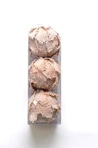 Набор шаров 8 см 3 шт мешковина 2016216 Набор шаров 8 см 3 шт мешковина 2016216