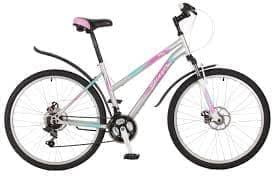 Велосипед горный Stinger Latina D 26" 15" 18 ск. серый 26SHD.LATINAD.15GR7 