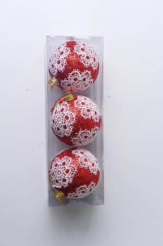 Набор шаров 8 см 3 шт 165747 Набор шаров 8 см 3 шт 165747