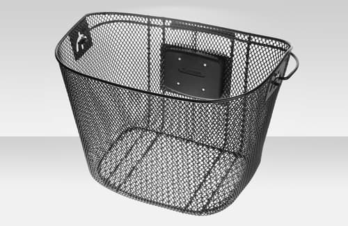 Велокорзина передняя STELS JL-024 для 24"-28" колеса черная 270044