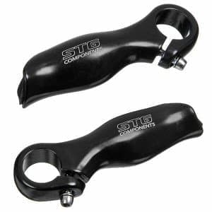 Рога STG, алюм. MD-HF21 Аргономичные 130 мм   STG Х73995-5 