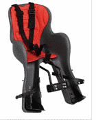 Велокресло переднее на руль Vinca sport серо-красный HTP 322 KIKI 00006844 Велокресло переднее на руль Vinca sport серо-красный HTP 322 KIKI 00006844