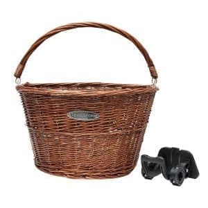 Велокорзина передняя Vinca sport  для 24"-28" колеса коричневая WG 19 natural