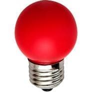 Светодиодная лампа для белт-лайта 1W 220 В красный  E27 90503 R