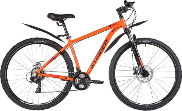Велосипед горный хардтейл  Stinger ELEMENT EVO 29" 18" оранжевый 29AHD.ELEMEVO.18OR0 2020