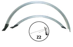 Крылья Vinca sport ,  серебристый, HN 12 (26") silver