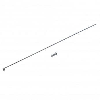 Спица 295 мм серебр. 14мм нип.    Х89975 