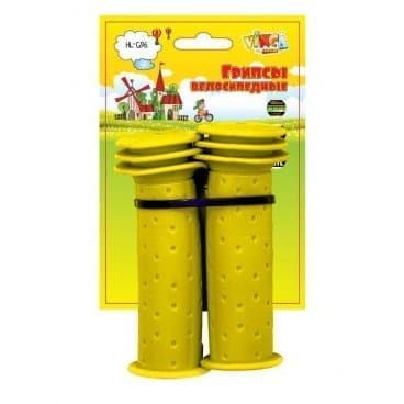 Грипсы Vinca sport Город 102 мм желтые H-G 96 trevel yellow