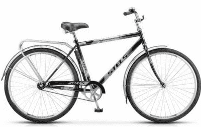 Велосипед городской  STELS Десна Вояж Gent 28"/700c 20" черный LU070615 