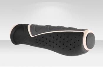 Грипсы STELS VLG-709AD3 130 мм чёрно-серо-белые 150060