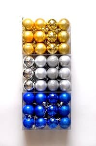 Набор шаров 5 см 24 шт золотой 50AGUV24-01G