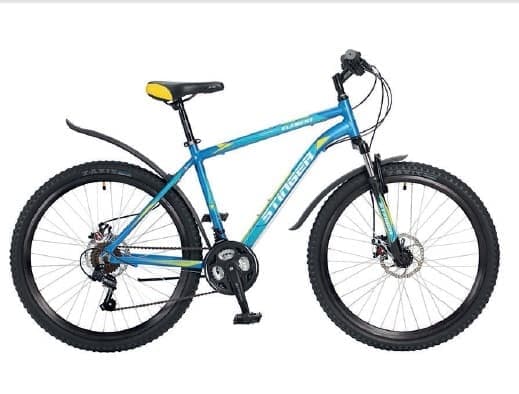 Велосипед горный Stinger Element D 26" 20" 18 ск. синий 26AHD.ELEMD.20BL7 