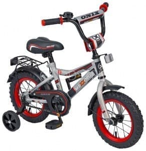 Велосипед детский MAXXPRO ONIX 12"  матовый черно-серый ONIX-12-6 (19) 
