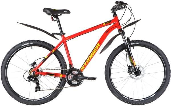 Велосипед горный Stinger ELEMENT PRO 26" 18"  ск. красный 26AHD.ELEMPRO.18RD0 2020