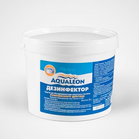Медленный стабилизированный хлор Aqualeon DM5T Медленный стабилизированный хлор Aqualeon DM5T