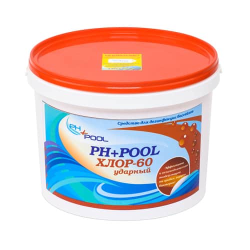 Быстрый стабилизированный хлор PH+POOL 310004 Быстрый стабилизированный хлор PH+POOL 310004