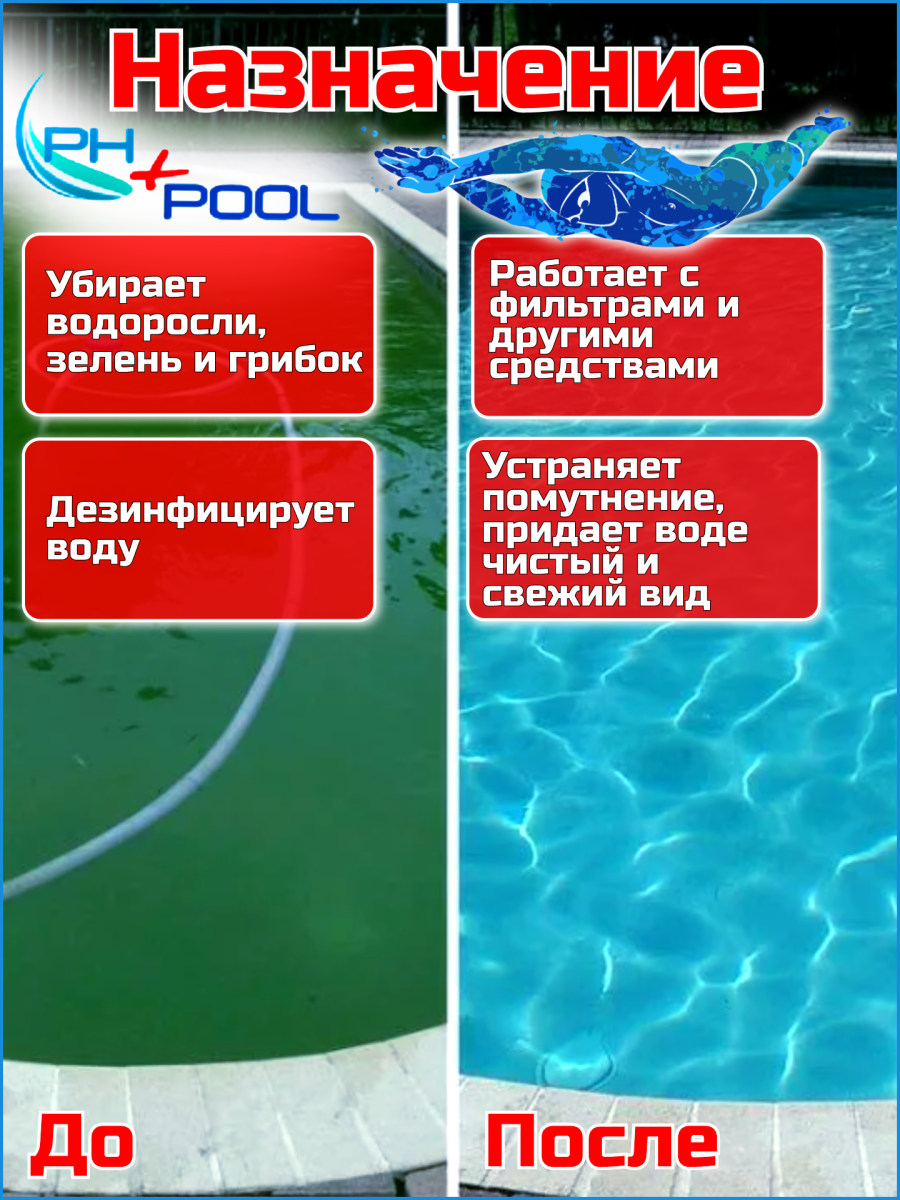 Биопул PH+POOL 0,5 л. Жидкий 320008/320016 фото 3 Биопул PH+POOL 0,5 л. Жидкий 320008/320016 фото 3