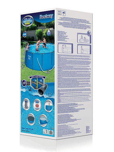 													Бассейн каркасный Bestway Steel Pro 366х122 см, арт. 56088 фото 2