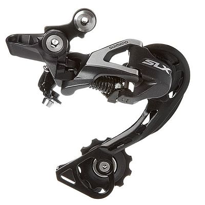 Переключатель задний Shimano SLX M670 GS, 10 скоростей, на адаптер (петух), средняя, 35T  31012093