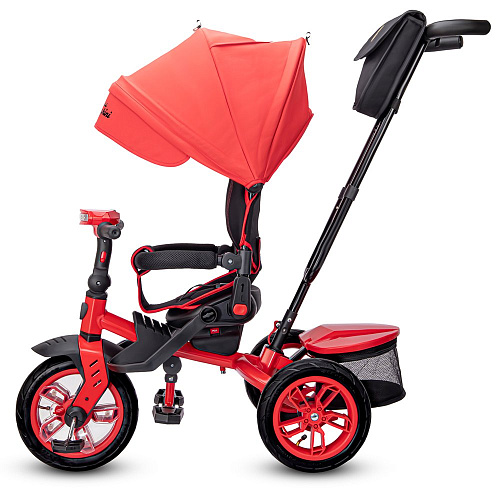 Детский трехколесный велосипед с ручкой LAMBORGHINI L5R красный L5R фото 4 Детский трехколесный велосипед с ручкой LAMBORGHINI L5R красный L5R фото 4