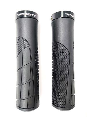 Грипсы FORMAT HL-G316+HL-16 Lock-On 135 мм черный 1GRRBK200605 Грипсы FORMAT HL-G316+HL-16 Lock-On 135 мм черный 1GRRBK200605