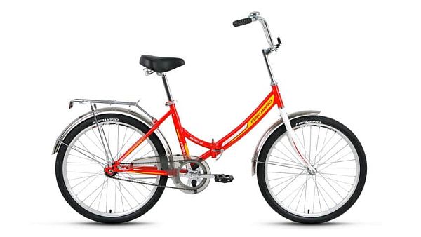 Велосипед городской складной FORWARD Valencia 1.0 24" 16" 1 ск. красный глянцевый FORWARD Valencia 1