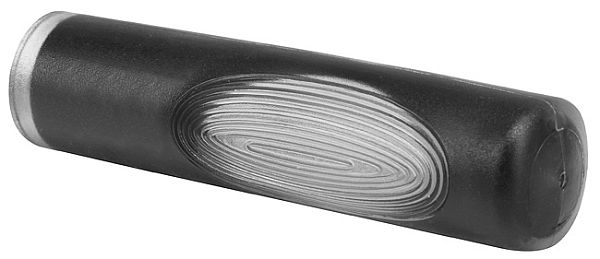 Грипсы STELS XH-G19B 115 мм прозрачно-чёрно-серые 150143