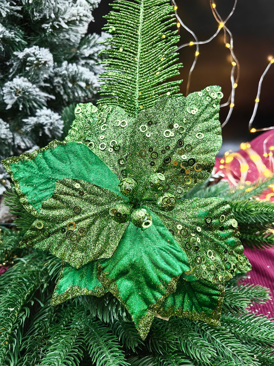 Цветок зеленый d см Flo-12-49green Цветок зеленый d см Flo-12-49green