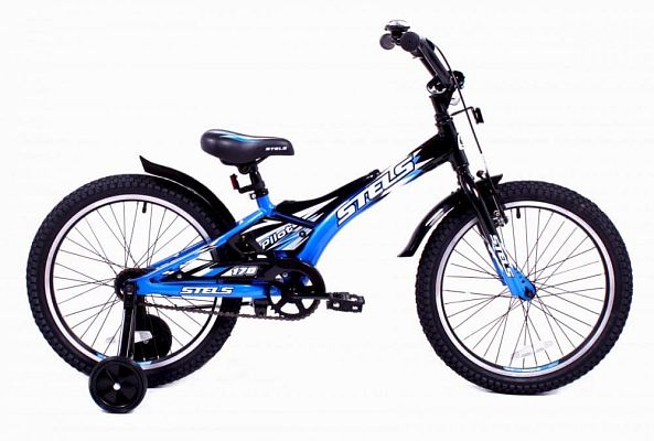 Велосипед городской складной STELS PILOT 170 20" 9,5" 1 ск. Синий-белый-красный LU070268 