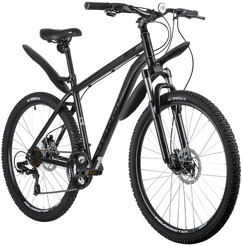 													Велосипед горный Stinger ELEMENT PRO 26" 18"  ск. черный 26AHD.ELEMPRO.18BK0 2020 фото 2