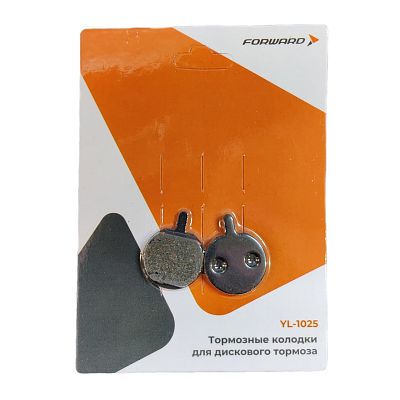 Тормозные колодки для дискового тормоза  FORWARD YL-1025 (HAYES: MX2/MX3/SOLE ; JAK: JAK-5; B777) RB