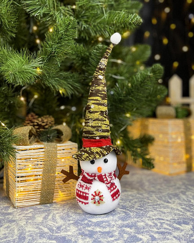 Снеговик см коричневый VV-01Brown Снеговик см коричневый VV-01Brown