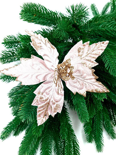 Цветок розовый d 23 см Al-9202-8p фото 2 Цветок розовый d 23 см Al-9202-8p фото 2