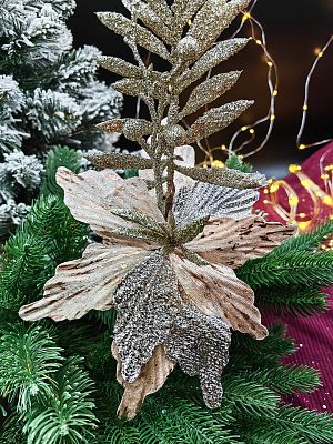 Цветок шампань d  см Flo-12-8champane