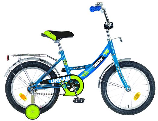Велосипед детский Novatrack URBAN 18" 10,5"  ск. синий 183URBAN.BL8 