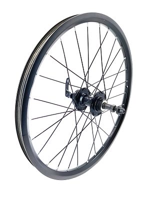 Колесо заднее 20" Forward DW, под трещетку 5/6/7 скоростей O.L.D. 135 мм, 28HH, дисковый, под ротор  Колесо заднее 20" Forward DW, под трещетку 5/6/7 скоростей O.L.D. 135 мм, 28HH, дисковый, под ротор