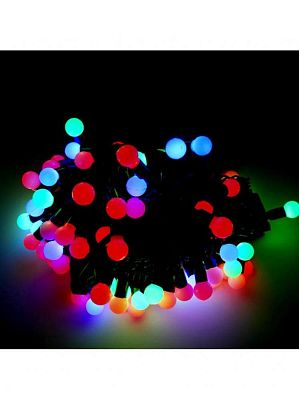  8 м, цветной (RGB) 70 LED (d 1,2 см), , провод , К130-311