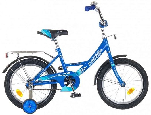 Велосипед детский  Novatrack VECTOR 16"  синий 163VECTOR.BL6 