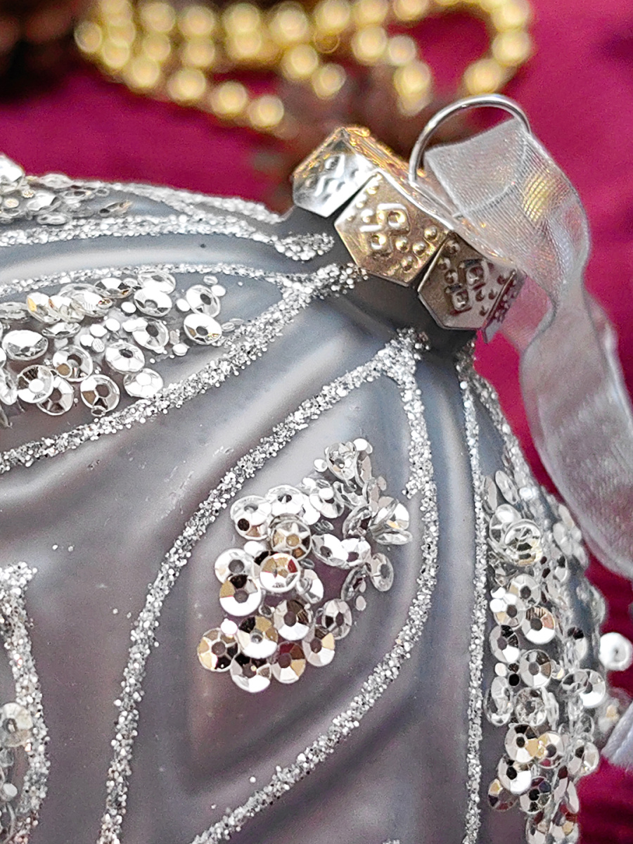 Шар туманный 10 см, стекло Merry Green MG24203 фото 3 Шар туманный 10 см, стекло Merry Green MG24203 фото 3